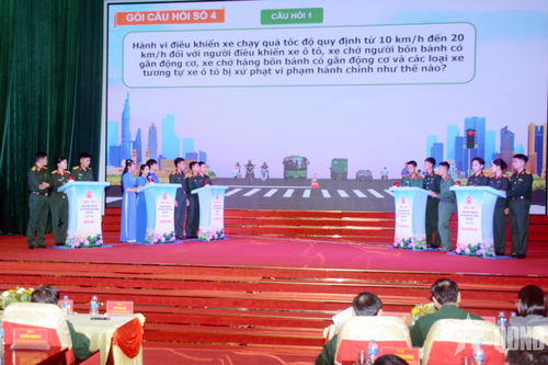 Tổ chức Hội thi 'Thanh niên Quân đội với văn hóa giao thông' năm 2025