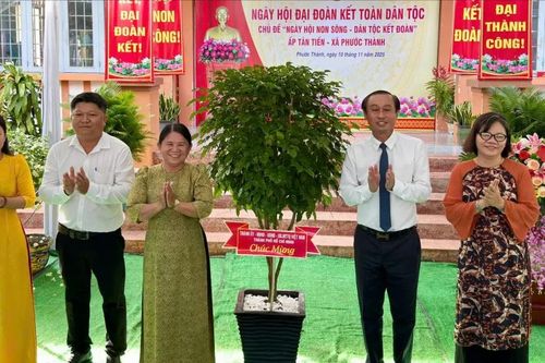 Ấp Tân Tiến (xã Phước Thành) ra mắt mô hình 'Khu dân cư đoàn kết - Nghĩa tình - tự quản'