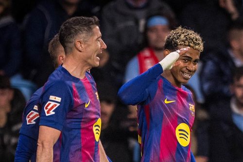 Lewandowski thăng hoa cùng Yamal, Barca áp sát Real Madrid