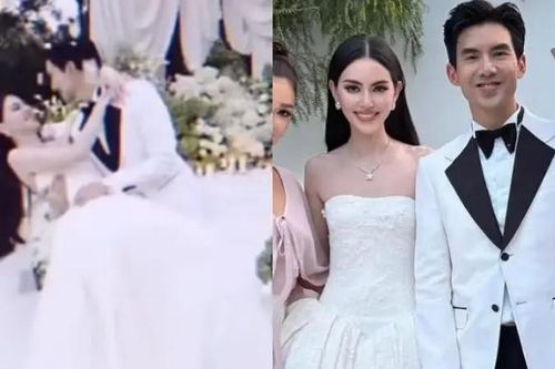 'Ma nữ đẹp nhất Thái Lan' Mai Davika cưới 'ông hoàng phòng vé' sau 7 năm yêu