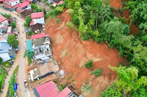 Sạt lở đất nghiêm trọng, Thái Nguyên di dời khẩn cấp 5 hộ dân