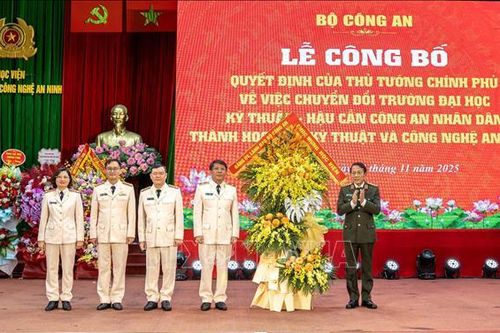 Xây dựng 'bộ não kỹ thuật, công nghệ' giúp bảo vệ an ninh, trật tự