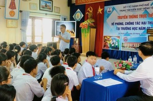 TP Huế đẩy mạnh tuyên truyền phòng, chống tác hại thuốc lá trong trường học