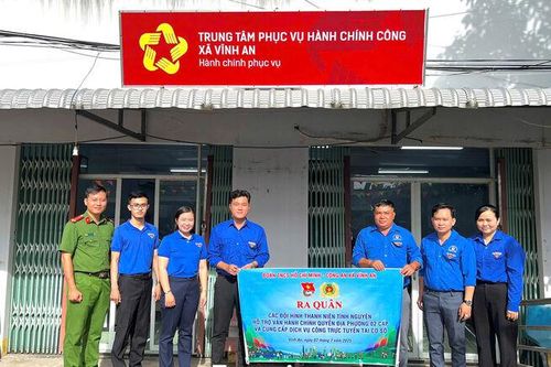 Tuổi trẻ Vĩnh An xung kích vì cộng đồng