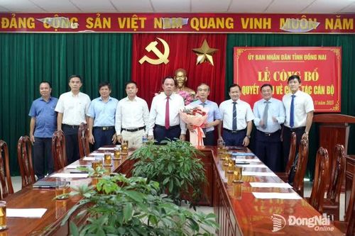 Ông Đinh Tiến Hải được bổ nhiệm Giám đốc Ban Quản lý dự án đầu tư xây dựng tỉnh Đồng Nai