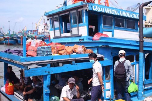 Đò ra Nhơn Châu hoạt động trở lại sau một tuần tạm dừng