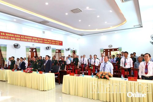 Đại hội đại biểu Hội Cựu chiến binh xã Khánh Vĩnh lần thứ VIII
