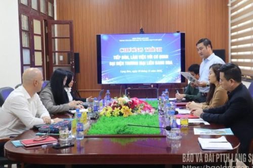 Trung tâm Xúc tiến Đầu tư, Thương mại và Du lịch tỉnh tiếp và làm việc với Cơ quan đại diện Thương mại Liên bang Nga tại Việt Nam