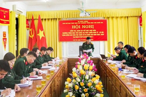 Bộ Quốc phòng kiểm tra việc thực hiện Chương trình Mục tiêu quốc gia tại Đoàn Kinh tế - Quốc phòng 345