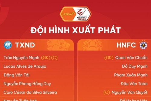 Nam Định vs Hà Nội: Hoàng Hên đá chính, 18h00, V-League