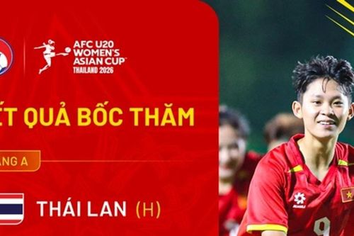 U20 nữ Việt Nam chung bảng Thái Lan, Trung Quốc tại VCK 2026