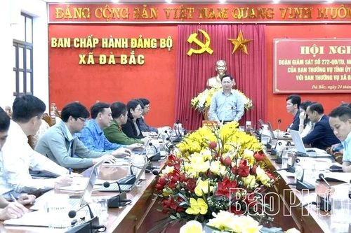 Xã Đà Bắc tạo đột phá từ những nhiệm vụ trọng tâm