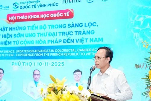 Bệnh viện Vĩnh Phúc VPI- CTCP Bệnh viện Quốc tế Vĩnh Phúc tổ chức hội thảo khoa học quốc tế về sàng lọc, phát hiện sớm ung thư đại trực tràng