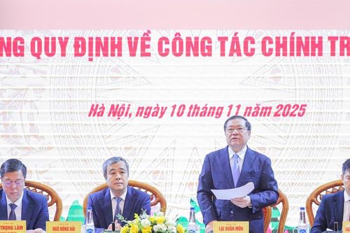 Hội thảo khoa học quốc gia 'Xây dựng quy định về công tác chính trị, tư tưởng'