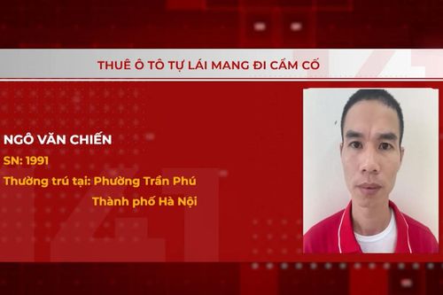 Bắt giam đối tượng thuê ô tô tự lái mang cầm cố