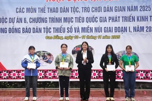 Nam Tuấn tổ chức thi đấu thể thao dân tộc, trò chơi dân gian năm 2025