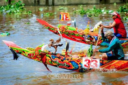 Ý nghĩa biểu tượng linh vật trên ghe Ngo