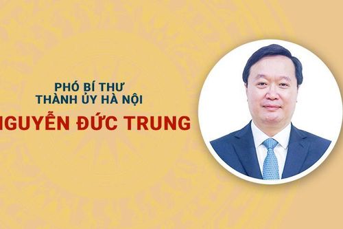 Infographic: Sự nghiệp Phó Bí thư Thành ủy Hà Nội Nguyễn Đức Trung