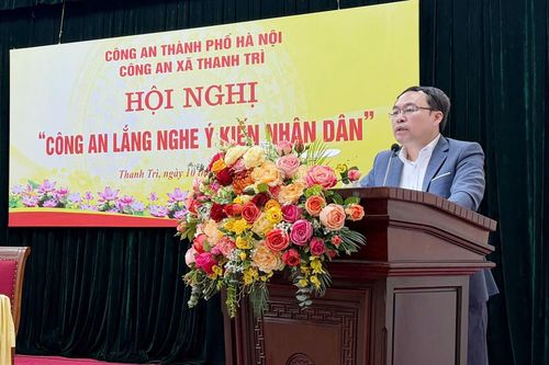 Quyết tâm xây dựng Công an xã 'gương mẫu, trách nhiệm, vì nhân dân phục vụ'