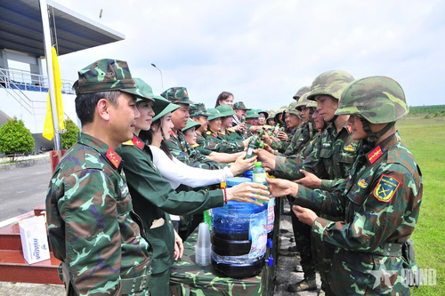 Trung đoàn Gia Định, Bộ tư lệnh TP Hồ Chí Minh triển khai 'Tiếp sức thao trường' trong diễn tập