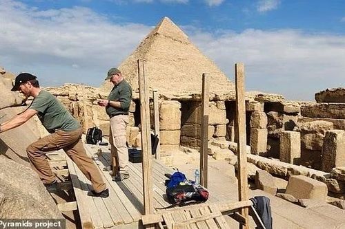 Bí ẩn 2 khoảng trống trong kim tự tháp Giza khiến giới khoa học 'gãi đầu'