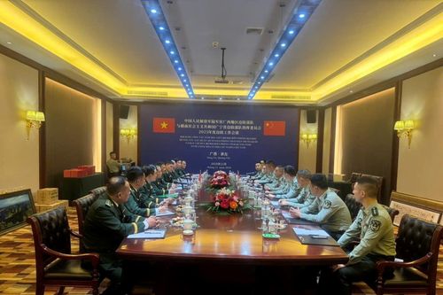 BĐBP tỉnh Quảng Ninh (Việt Nam) hội đàm với BĐBP địa khu Quảng Tây (Trung Quốc)