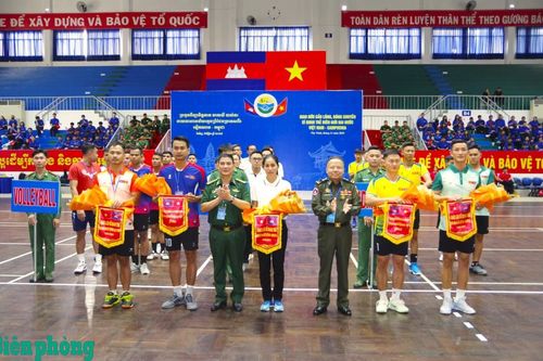 Tiếp tục các hoạt động thi đấu thể thao trong chương trình Giao lưu Sĩ quan trẻ biên giới hai nước Việt Nam – Campuchia
