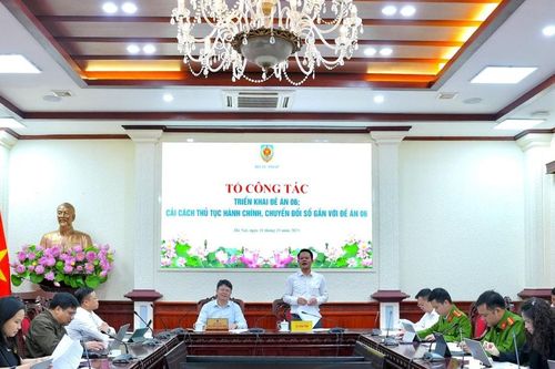 Bộ Tư pháp và Bộ Công an phối hợp đẩy nhanh tiến độ Đề án 06, hoàn thiện cơ sở dữ liệu quốc gia