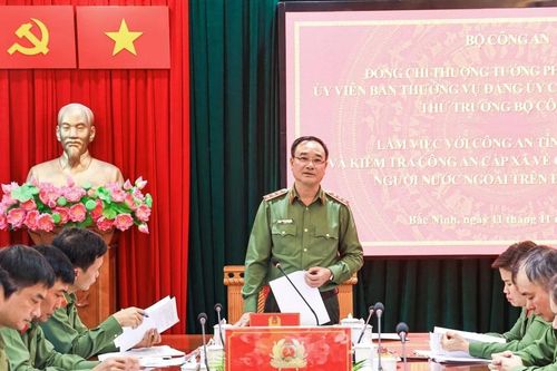 Bộ Công an kiểm tra quản lý người nước ngoài ở Bắc Ninh