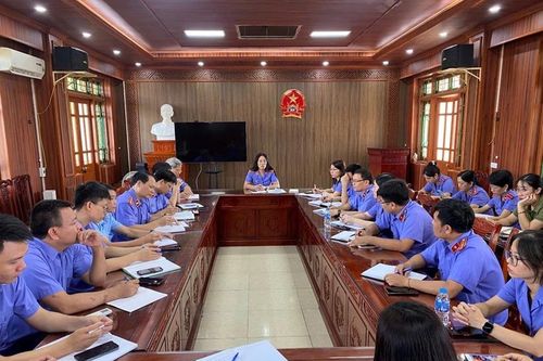 VKSND khu vực 4, tỉnh Ninh Bình ứng dụng trí tuệ nhân tạo AI trong công tác kiểm sát