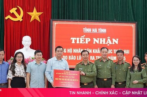 Thêm 5 tỷ đồng hỗ trợ Nhân dân Hà Tĩnh khắc phục hậu quả bão, lũ