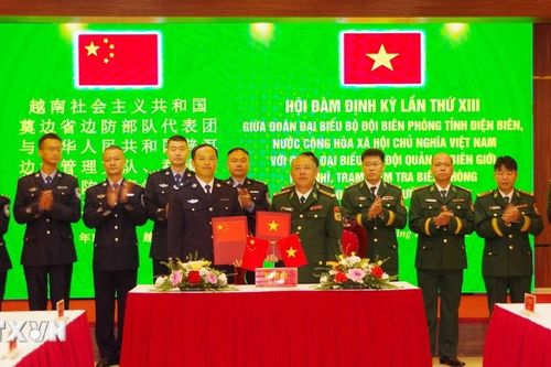 Điện Biên: Đẩy mạnh hợp tác quản lý biên giới Việt-Trung