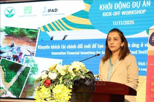 Vĩnh Long khởi động dự án tạo sinh kế thích ứng ở vùng đất ngập nước