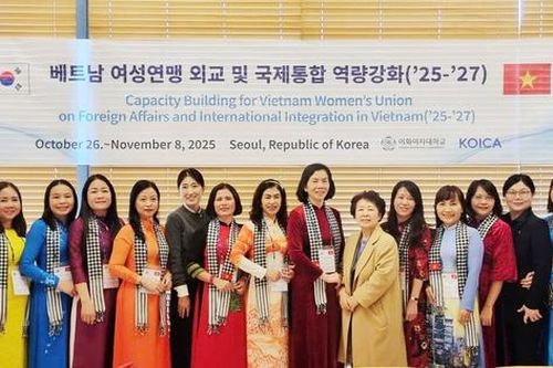 Hội LHPN Việt Nam tăng cường năng lực đối ngoại, hội nhập quốc tế và thúc đẩy bình đẳng giới tại Hàn Quốc
