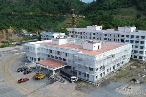 Gấp rút hoàn thành dự án Bệnh viện Đa khoa khu vực Bảo Yên