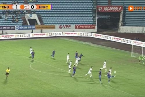 Hà Nội hòa Nam Định 1-1, siêu phẩm phút 32 của Xuân Mạnh