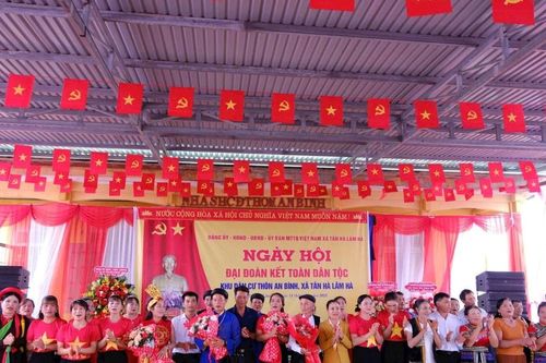 Ngày hội Đại đoàn kết toàn dân tộc tại thôn An Bình