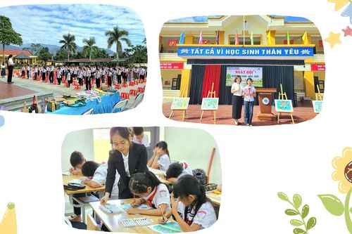 Xây dựng trường học xanh, sạch, đẹp