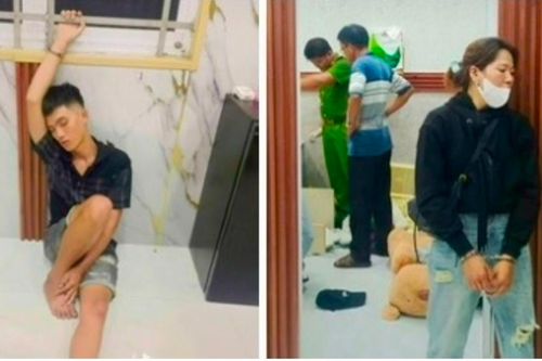 Tạm giữ đôi nam nữ thuê trọ ở Đồng Tháp tàng trữ ma túy và vật nghi là súng
