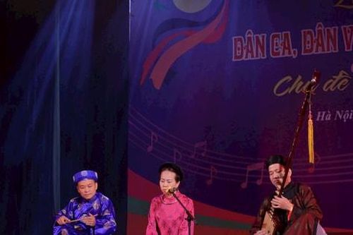 Liên hoan dân ca, dân vũ, dân nhạc Hà Nội năm 2025: Gìn giữ và lan tỏa giá trị văn hóa truyền thống
