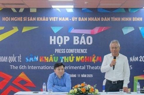 Gần 30 đơn vị Việt Nam và nước ngoài tham gia Liên hoan quốc tế Sân khấu thử nghiệm 2025