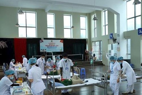 Phường Ba Đình diễn tập xử lý ngộ độc thực phẩm tại bếp ăn trường học