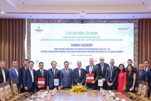 Khởi động liên doanh khí công nghiệp Cái Mép giữa PVChem và Messer