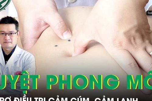 Hướng dẫn cách bấm huyệt phong môn hỗ trợ giảm triệu chứng cảm cúm