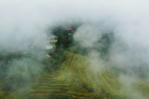 Pù Luông chìm trong sương