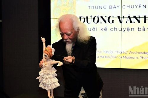 Trưng bày rối độc diễn tại Bảo tàng Hà Nội