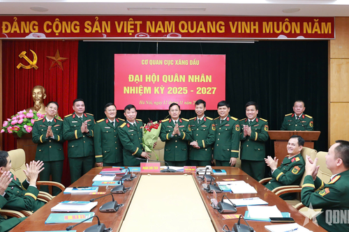 Cơ quan Cục Xăng dầu tổ chức Đại hội quân nhân nhiệm kỳ 2025 - 2027