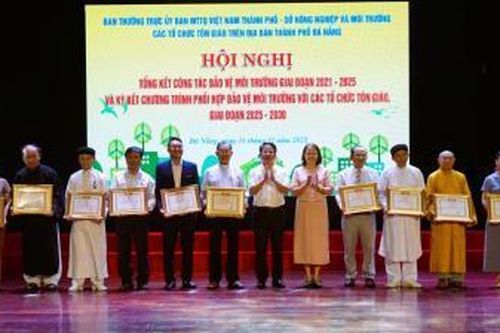 Đoàn kết tôn giáo, huy động sức dân để bảo vệ môi trường