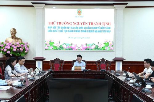 Vận hành chính thức Hệ thống thông tin giải quyết thủ tục hành chính Ngành Tư pháp từ ngày 1/1/2026