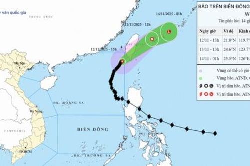 Vì sao bão số 14 tăng tốc rời Biển Đông trong hôm nay?